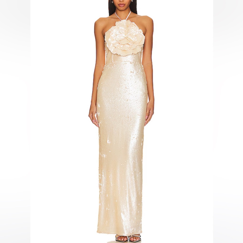 REVOLVE Rachel Lilium Gown Lovers + Friends PROM Formal SOLD OUT Worn Once $328